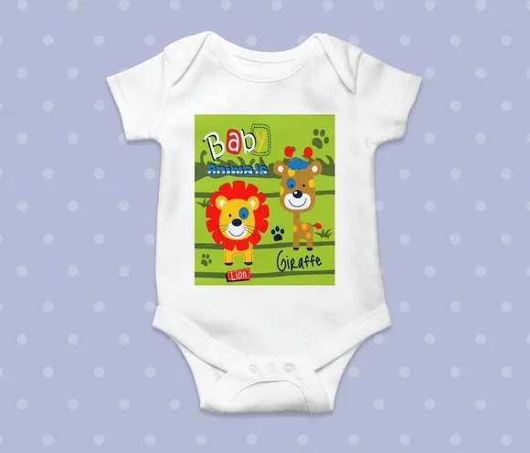 Body Infantil Bichinhos