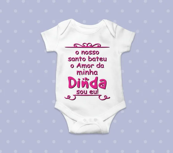 Body Infantil Dinda ou Dindo