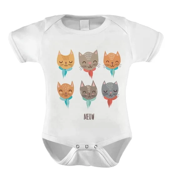 Body Infantil Meow