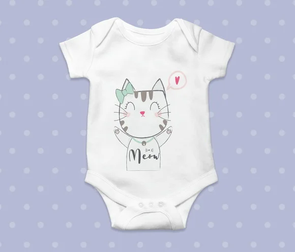 Body Infantil Meow