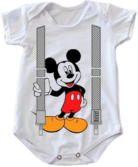 Body Infantil Mickey