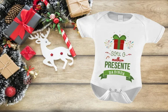 Body Infantil para o Natal