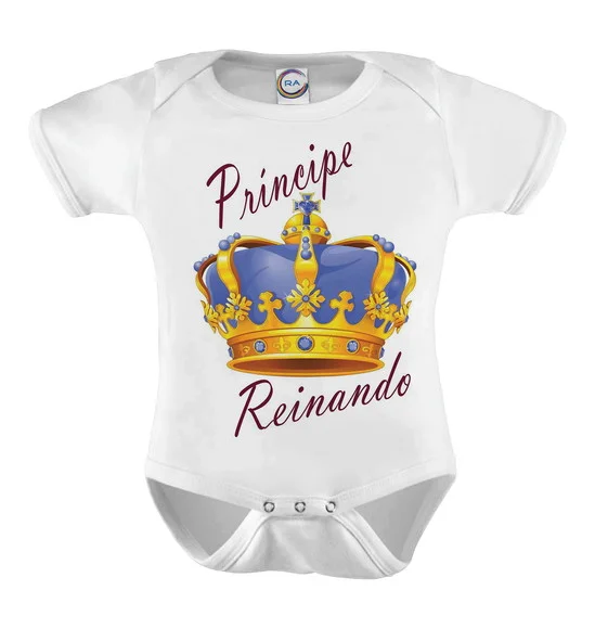 Body Infantil Principe Reinando