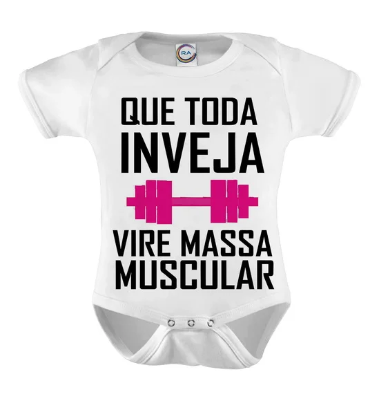 Body Infantil Que Toda Inveja Vire Massa Muscular