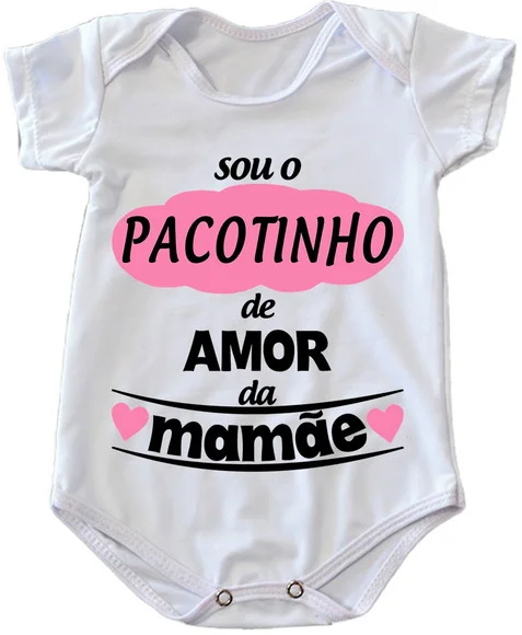 Body Infantil Sou o Pacotinho de Amor