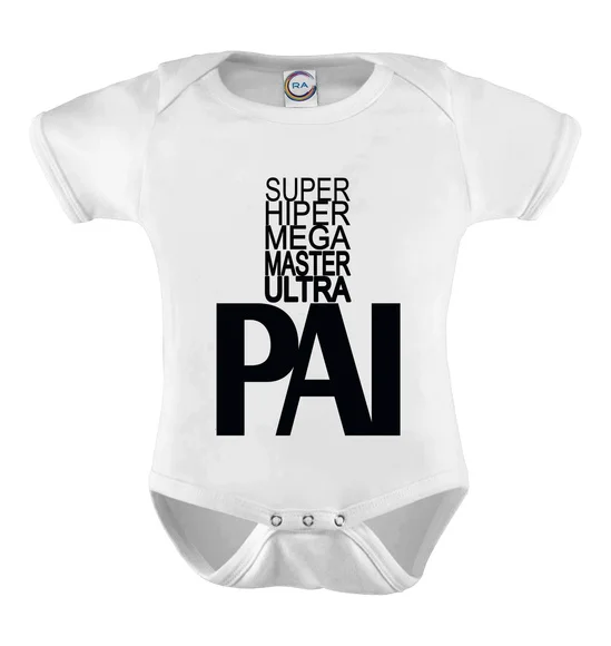 Body Infantil Super Pai