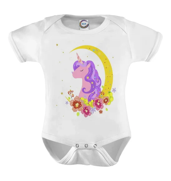 Body Infantil Unicórnio