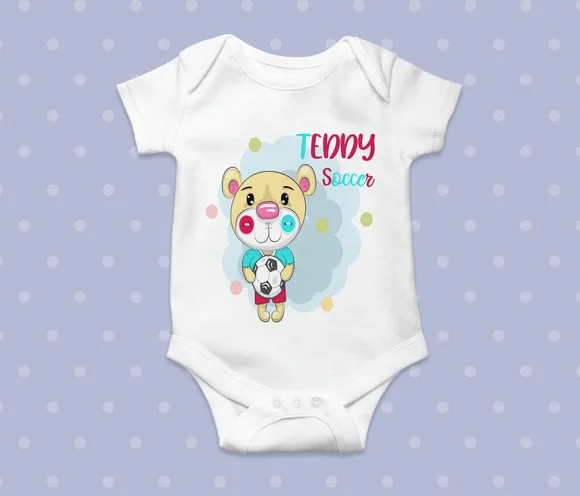 Body Infantil Ursinho
