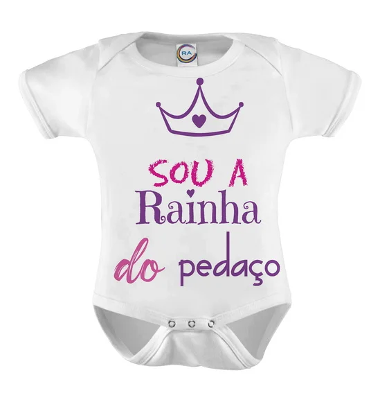 Body InfantilSou a Rainha do Pedaço