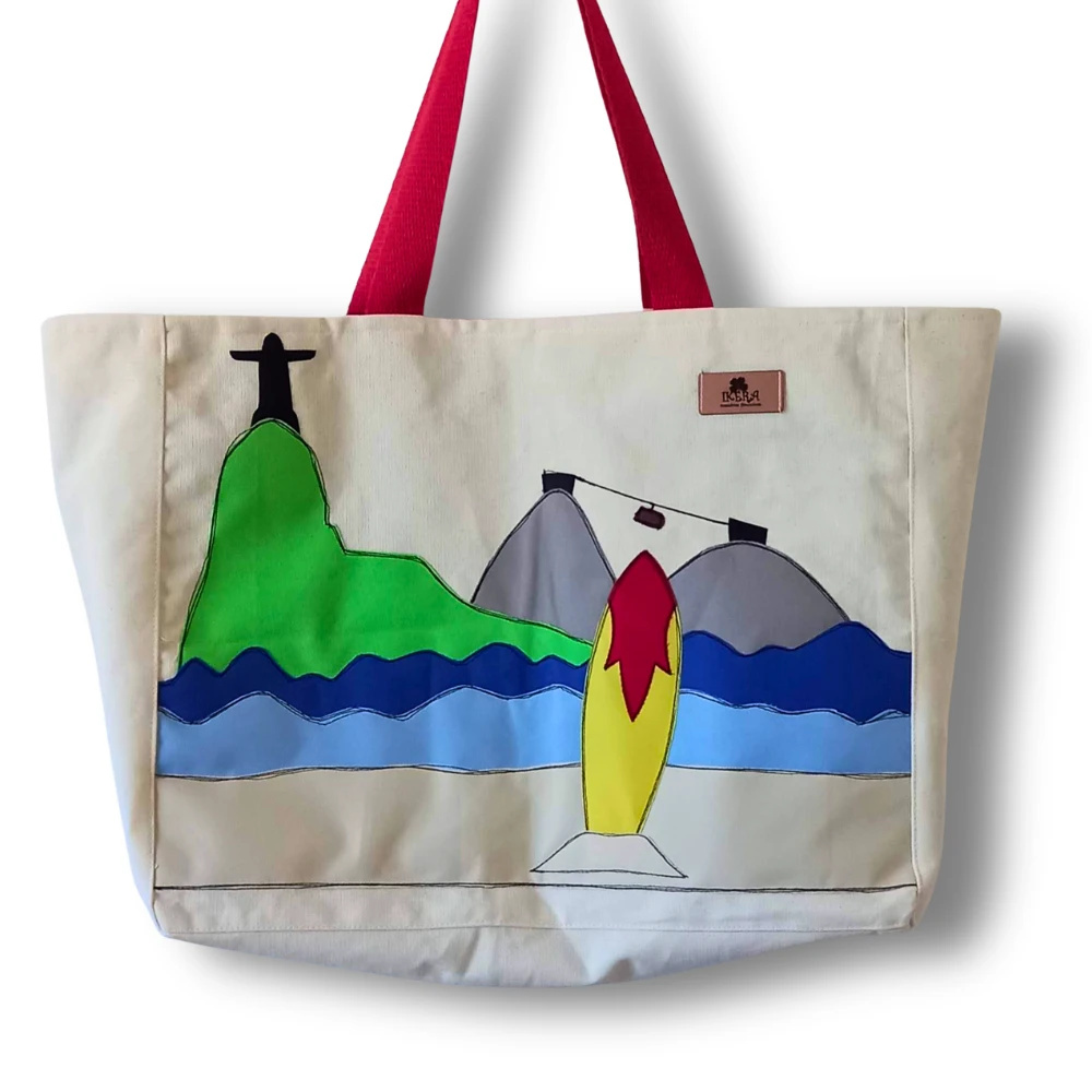 Bolsa Artesanal de Tecido Carioca