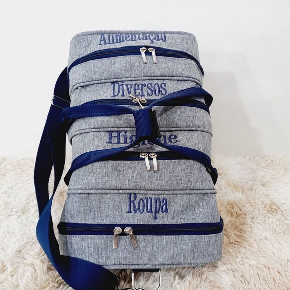 Bolsa Creche com Compartimento Térmico