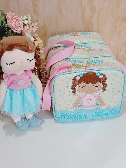Bolsa Creche Luxo 3 Compartimento