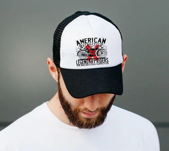 Boné Trucker Motociclismo