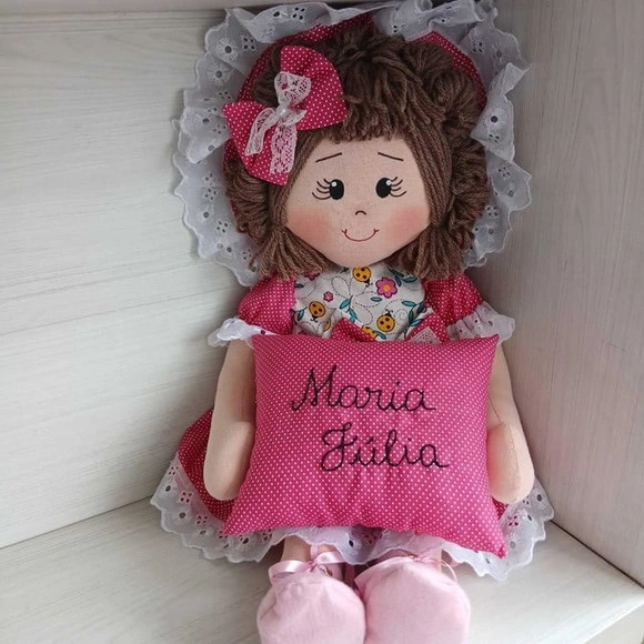 Boneca 50 cm Braços Articulados