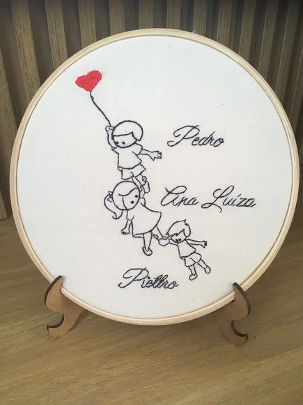 Lembranças Filhos e Netos - Presente Criativo - Bordados