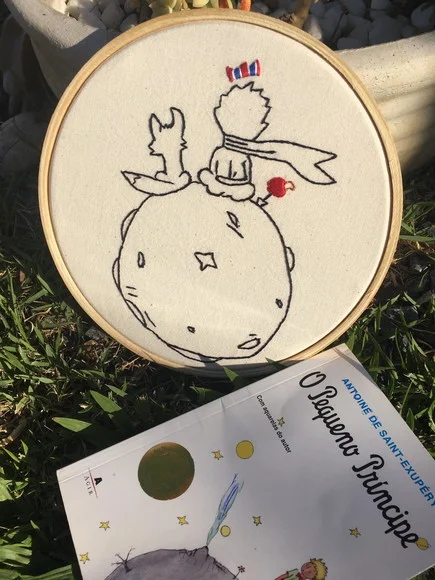 Bordado em Bastidor - o Pequeno Príncipe Ii (personalizado)