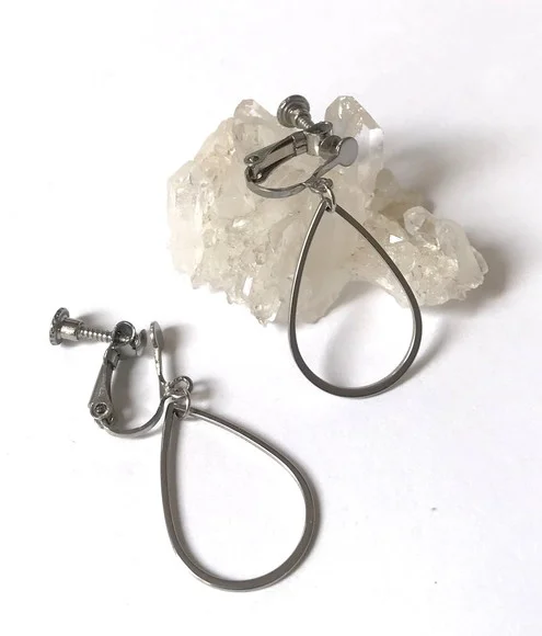 Brinco de Pressão em Aço Inox com Gota