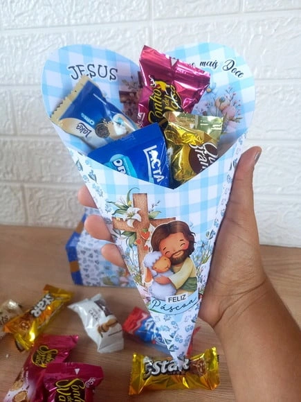 Buque para Bombom Páscoa