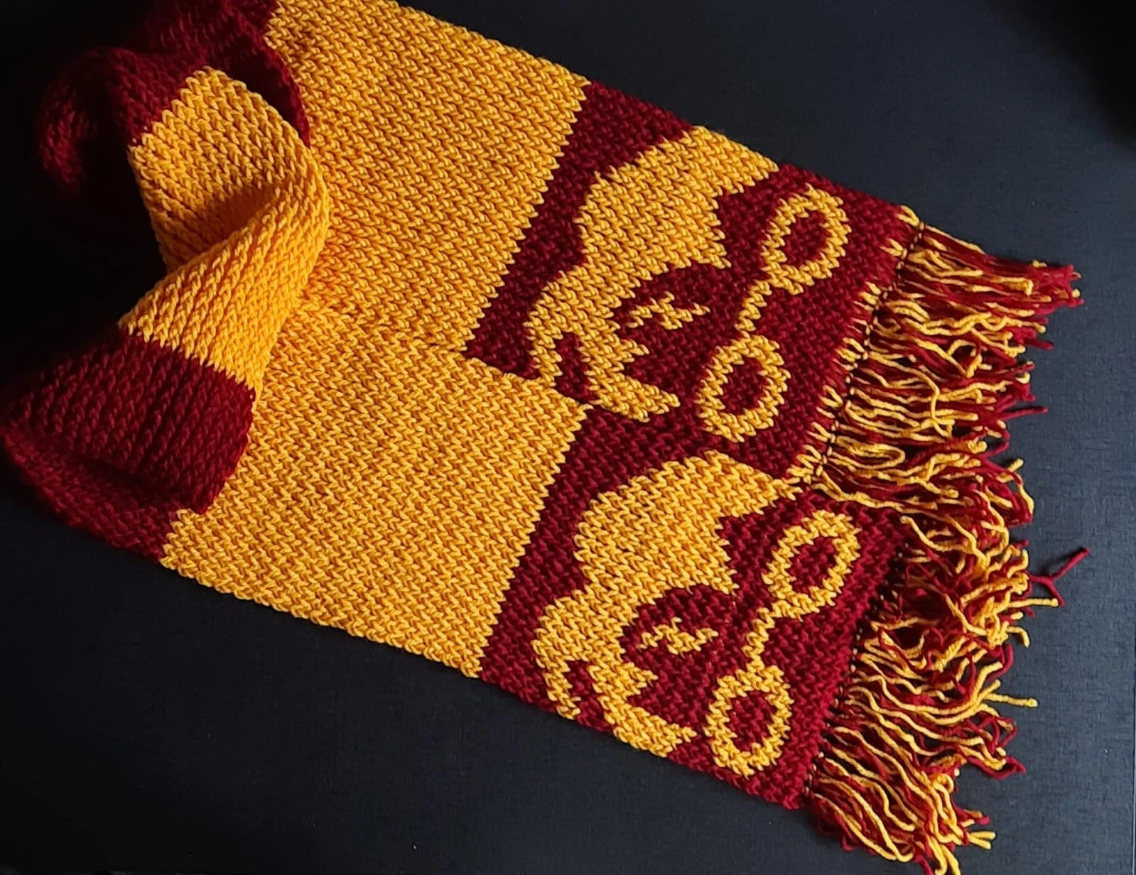 Cachecol personalizado Harry Potter