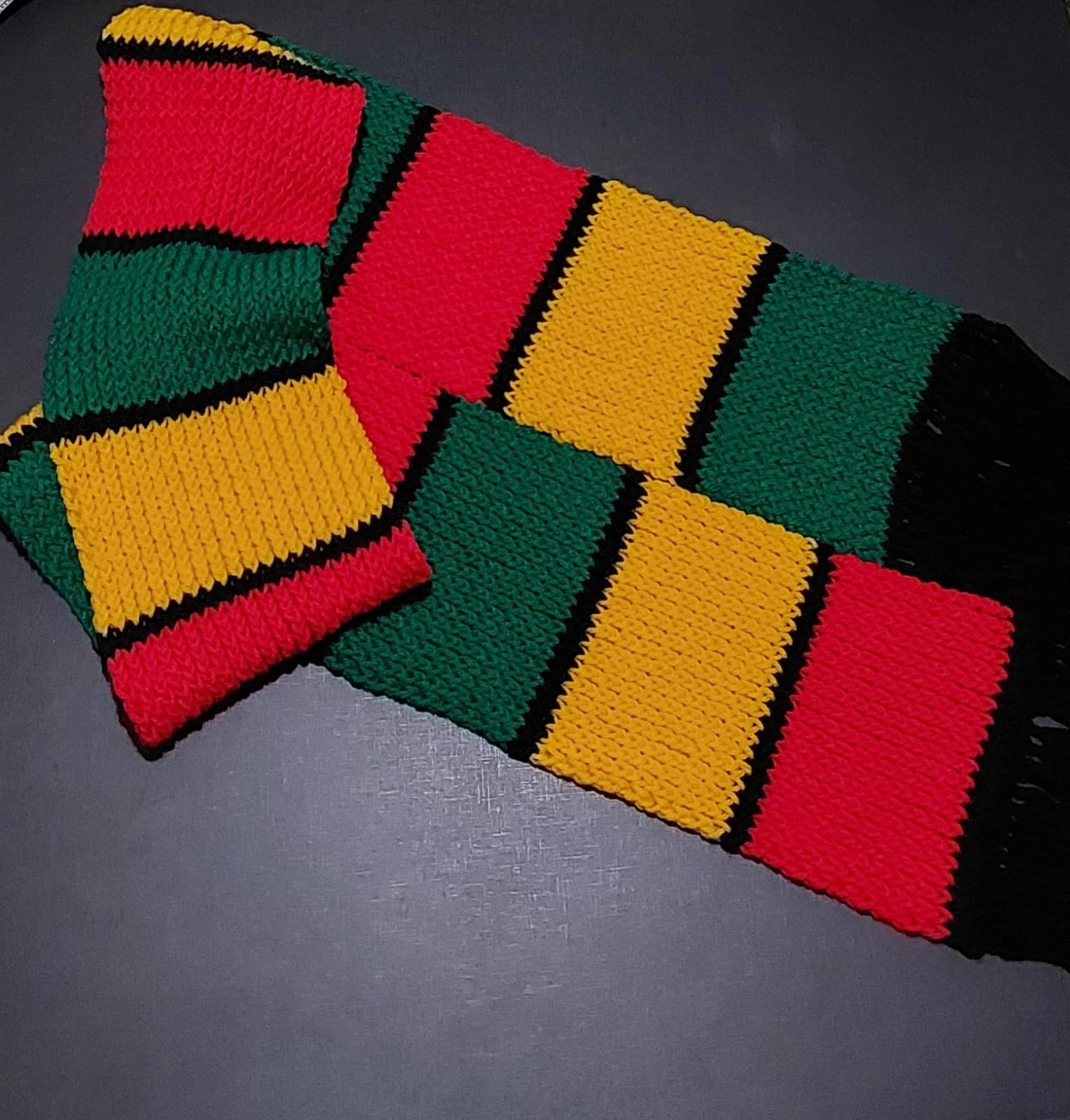 Cachecol Reggae Novo Modelo