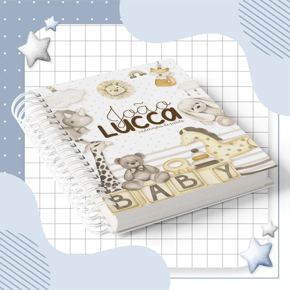 Caderneta De Vacina +acess+folhas Extras - Mod 1 Personaliz.