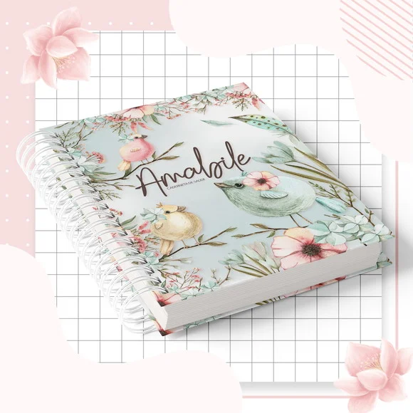 Caderneta de Vacina +Acess+Folhas Extras - Mod 1 Personaliz.