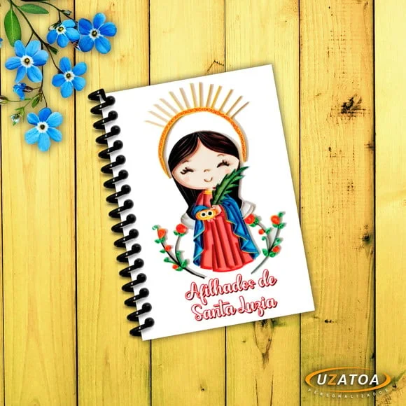 Lembrancinha Caderninhos com Capa e Folhas Personalizadas