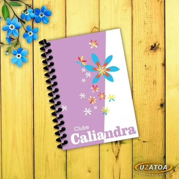 Lembrancinha Caderninhos com Capa e Folhas Personalizadas