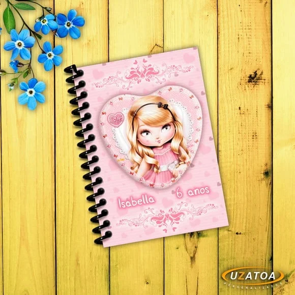 Lembrancinha Jolie Caderninho Personalizado