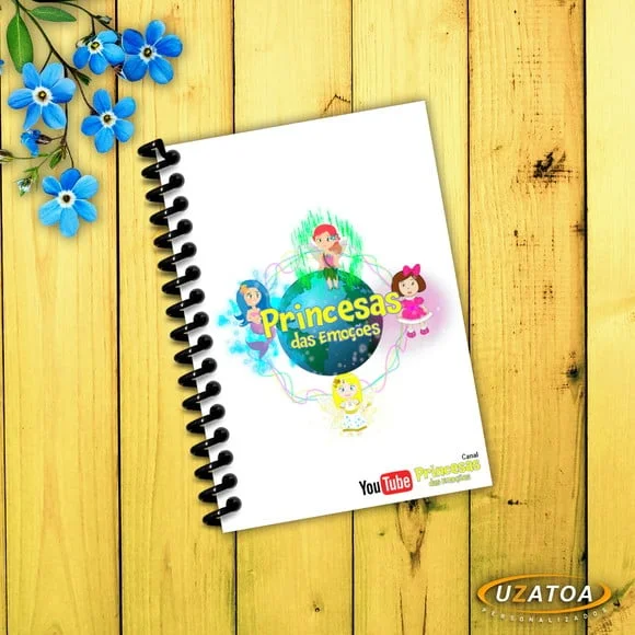 Lembrancinha Caderninhos com Capa e Folhas Personalizadas
