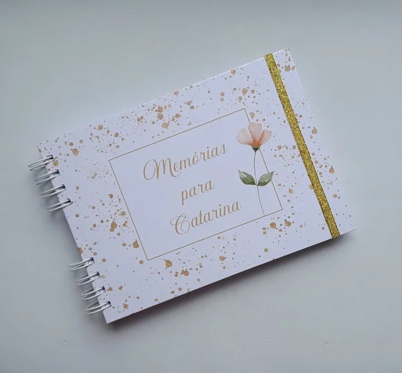 Caderno de Mensagens Chá de Bebê - Escolha a Capa