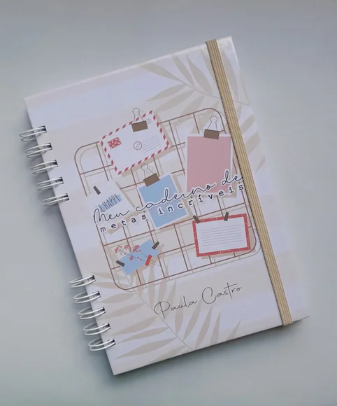 Caderno de Metas Personalizado A5