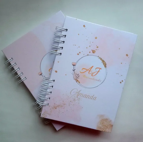 Caderno de Pedidos A5 Personaliz+controle Financeiro