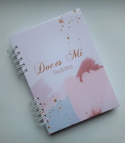 Caderno de Pedidos Personaliz+controle Financeiro/materiais