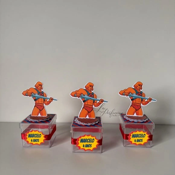 Caixa Acrilica He-man
