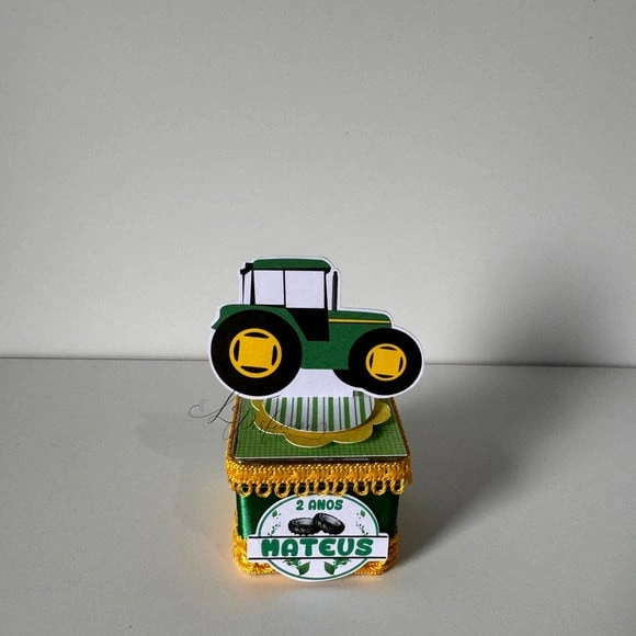 Caixa Acrilica John Deere (luxo)