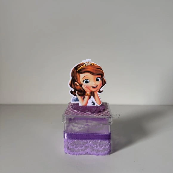 Caixa Acrilica Princesa Sofia