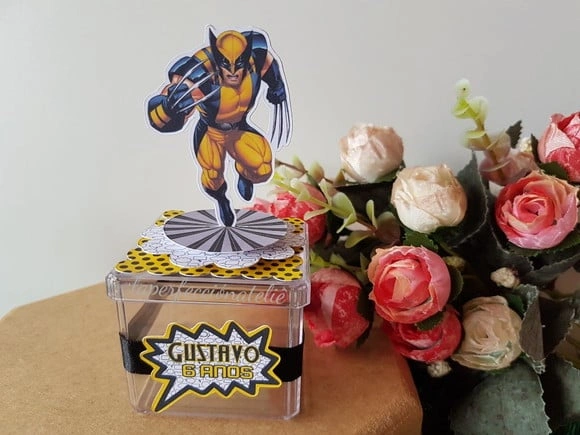 Caixa Acrilica Wolverine