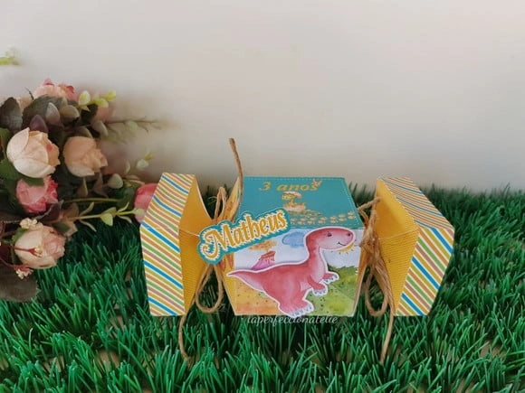 10 Caixas Bala Dinossauro