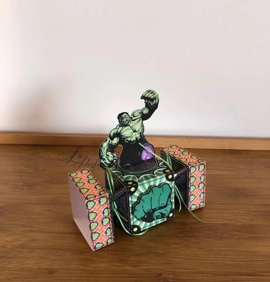 Caixa Bala Hulk