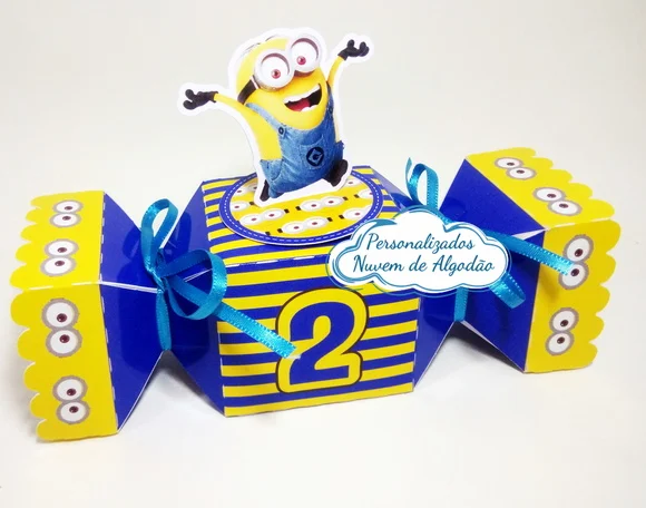 Caixa Bala Inteira - Minions