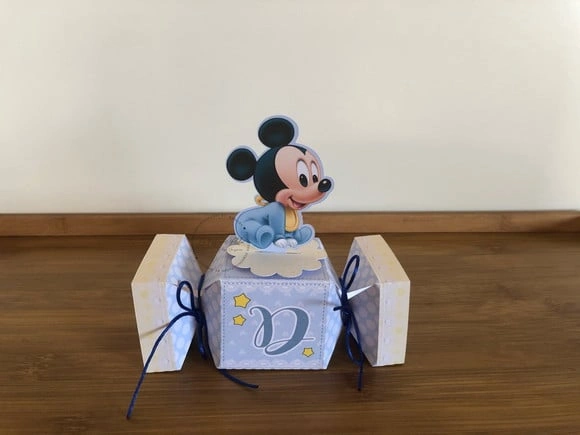 Caixa bala mickey baby