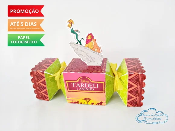 Caixa Bala O rei leão