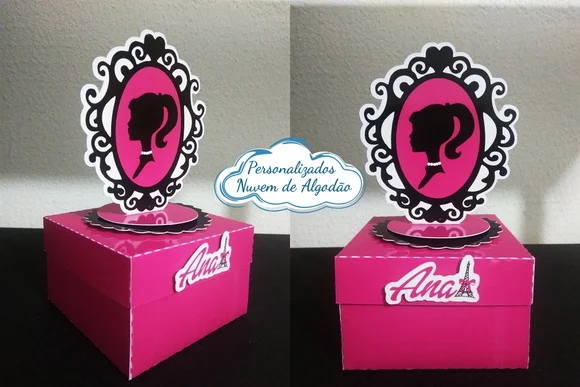 Caixa Barbie - 8x8