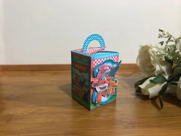 Caixa com alça super wings