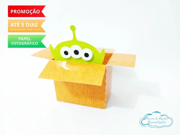 Caixa com ET Toy Story
