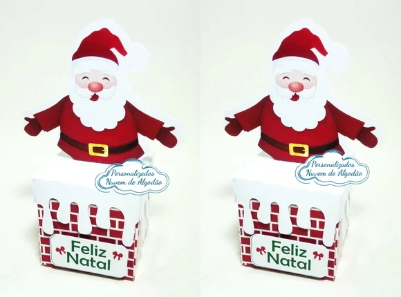Caixa Cubo - Natal