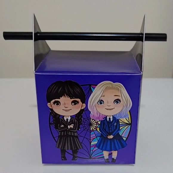 Caixa Cubo Personalizada Wandinha