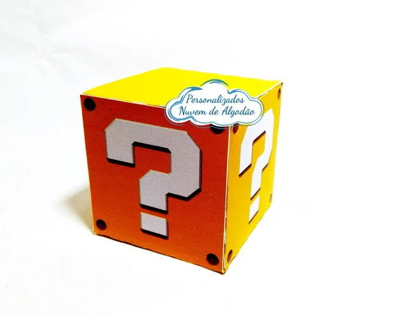 Caixa Cubo - Super Mario Bros