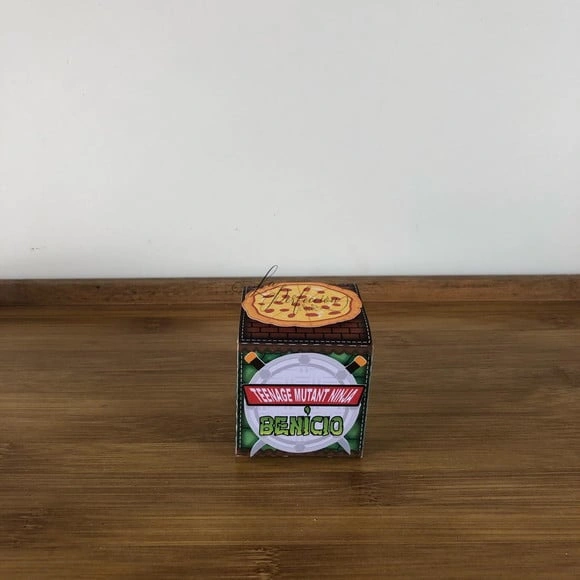 Caixa Cubo Tartaruga Ninja